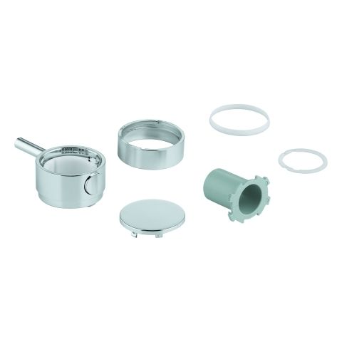 GROHE Temperaturwählgriff 49089 rund f.Thermostat-Fertigmontagesets chrom