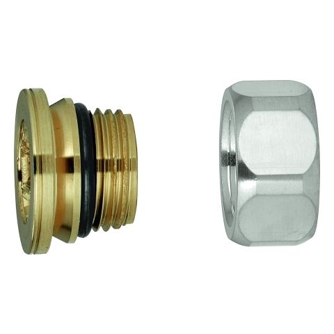 GROHE Anschlussverschraubung 45044 1/2" supersteel