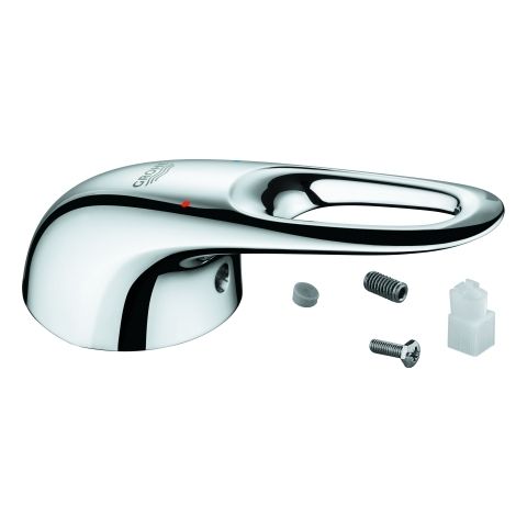 Grohe offener Hebel verchromt f. Eurostyle AP-Badebatt. u.Fertigmonts.