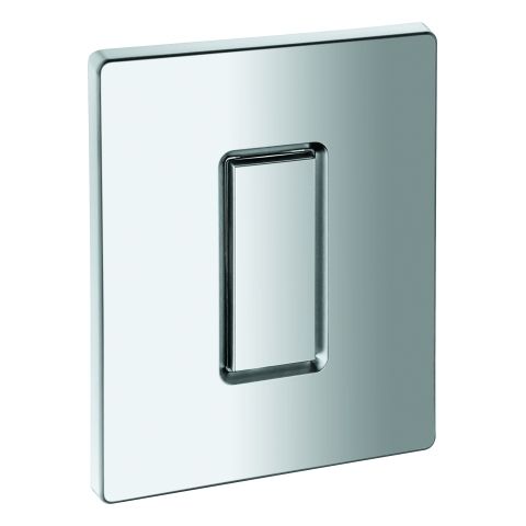 GROHE Abdeckplatte 42377 m.Drucktaste mattchrom