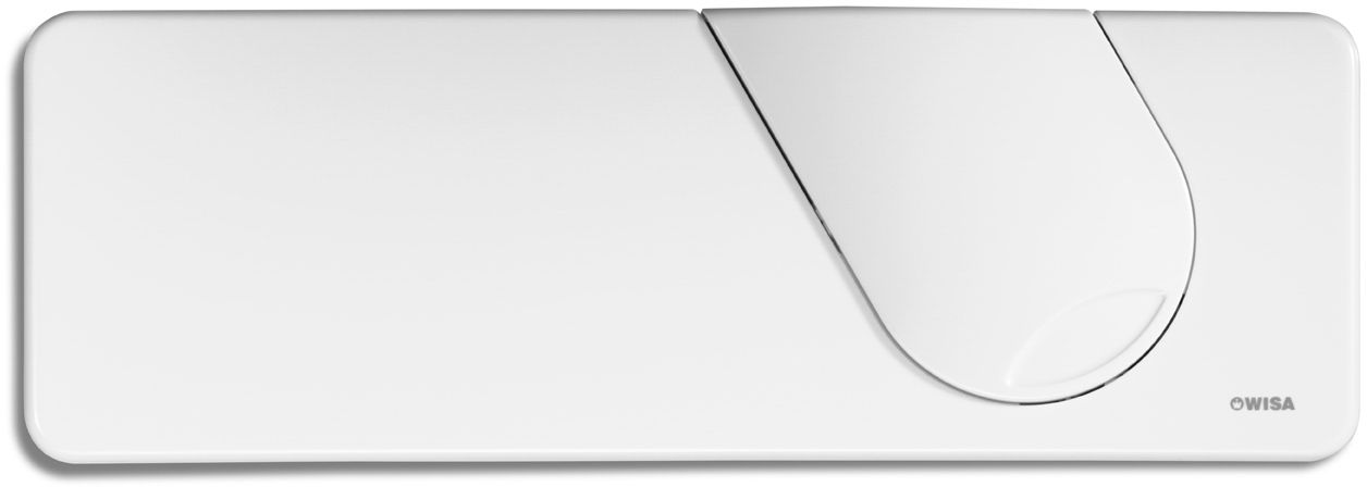 Bedienungsplatte Wisa 2100 TOP Bedienung von oben weiss