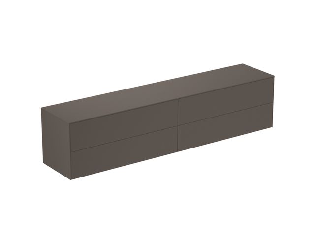 IS Obere rechte Schubladenfront Conca 1180x267mm Anthrazit