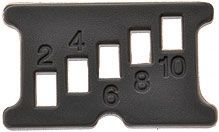 Kst.Clip f.Höhenverst.Fliesenrahmen f. indiv. 3.0 Designrinne VIGOUR Set 8 Clip