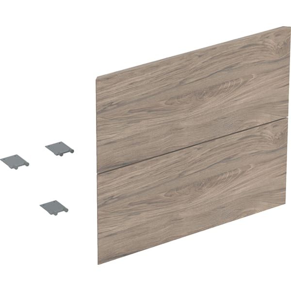 GE Set Schubl.-Frt für ONE US, 2 Schubl. für WT B: 60cm, Nussbaum hickory