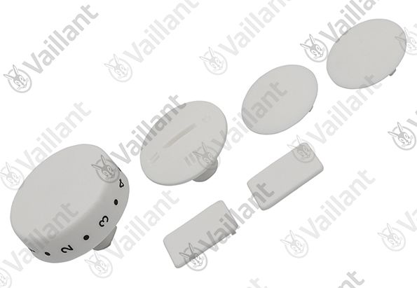 Vaillant Drehknopf u. Abdeckkappen-Satz VSU 200/3 - 700/3 (EL),VSF/3,VST/3