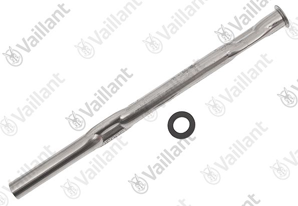 VA Rohr, Einlass (Edelstahl) Vaillant-Nr. 0020122853