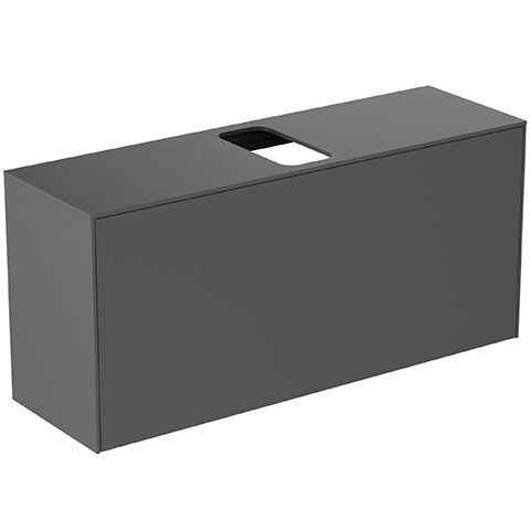 IS Schubladenfront Conca für WTU 1180x536mm Anthrazit, Alte Nr.2019