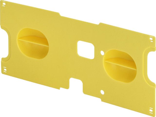 Viega Abdeckung 8310.46 in 230x100mm Kunststoff gelb