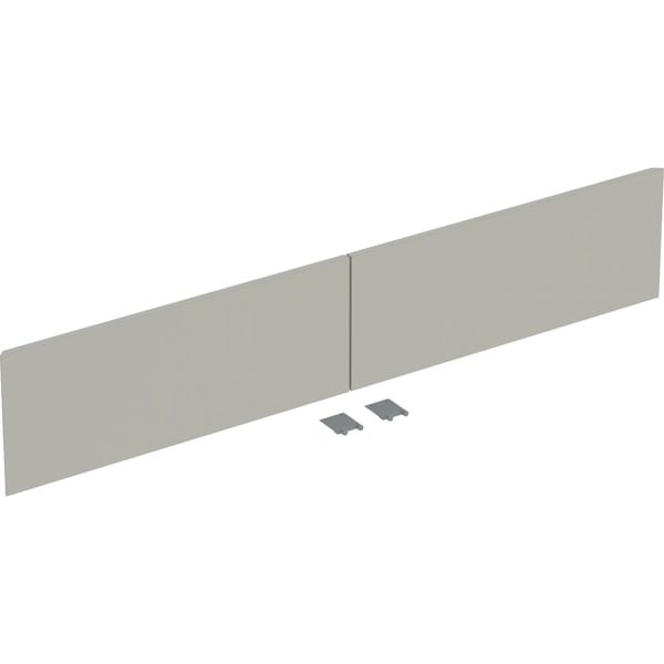 GE Set Schubl.-Frt für ONE US, 2 Schubl. für WT B:135cm, greige
