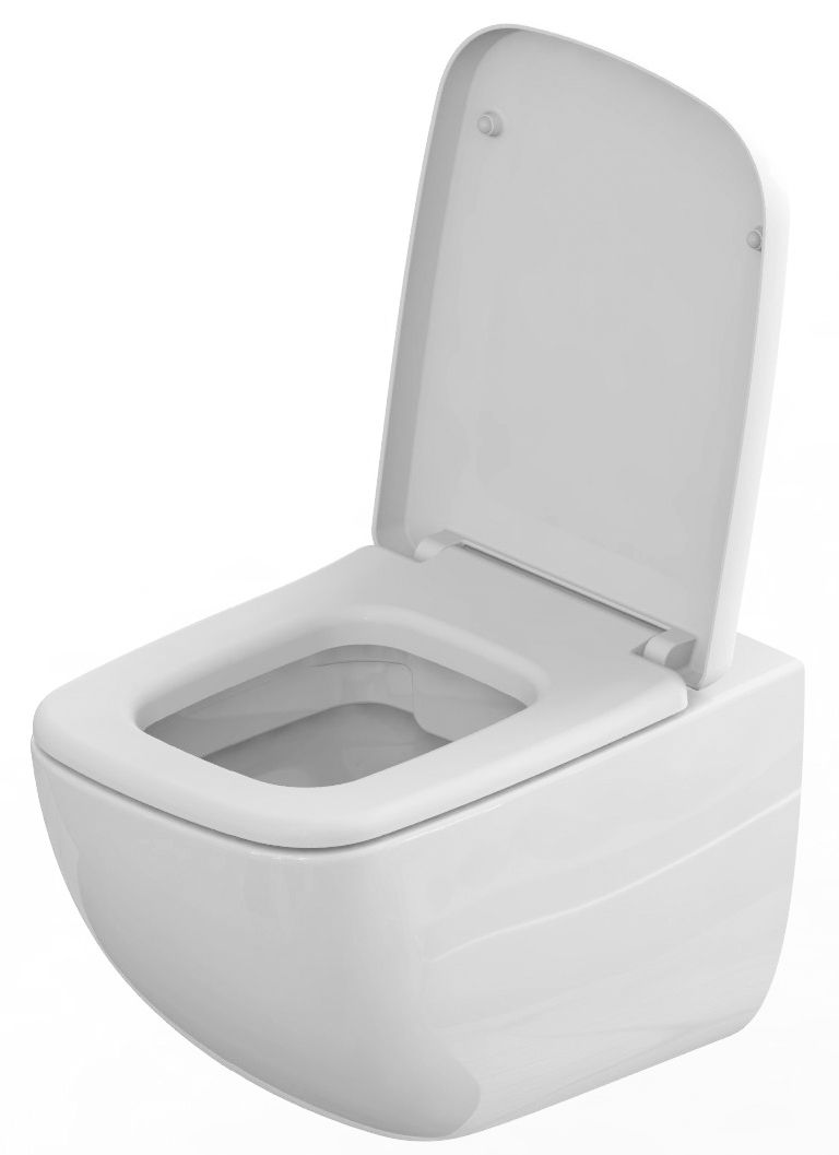 WC-Sitz white abnehmb.Scharn.Edelstahl weiss VIGOUR