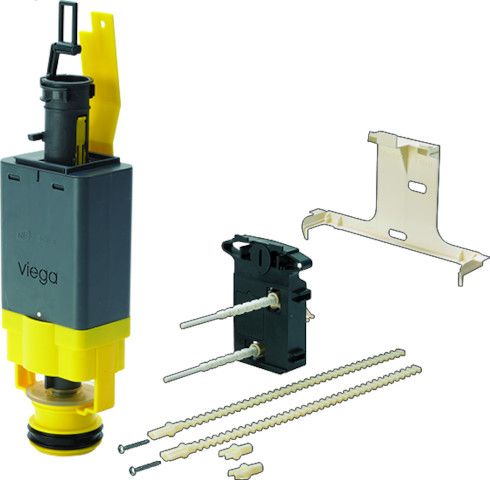 Umrüstset f.UP-Spülkasten 1H Viega Betätigung von vorne, Kunststoff