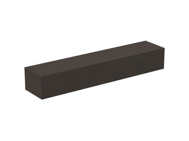 IS WT-Platte Conca ohne Ausschnitt 2387x505mm Eiche Geflammt, Alte Nr.2019