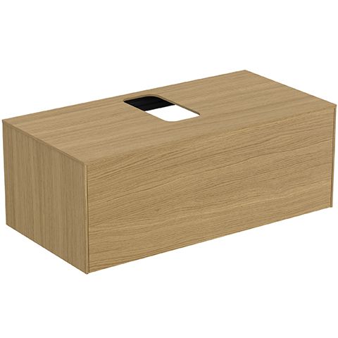 IS Schubladenfront Conca für WTU 980x356mm Eiche hell, Alte Nr.2019