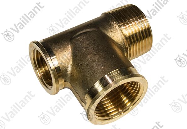 Vaillant T-Stück,kpl. (K.F.E.-Hahn/Speic her) VSC 126-C 140,VSC 196-C 150