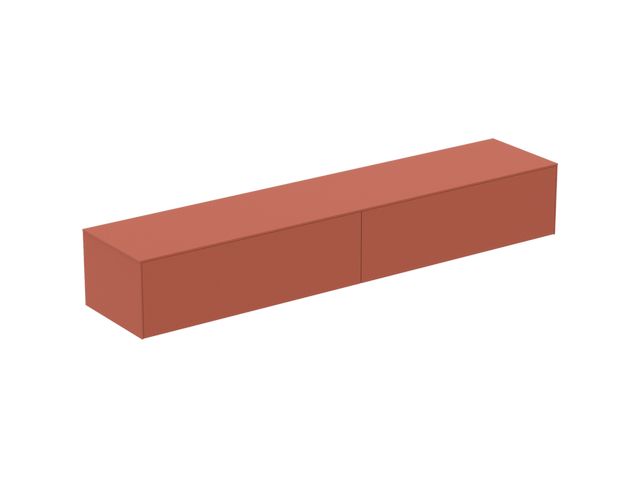 IS rechte Schubladenfront Conca für WTU 1180x356mm Sunset
