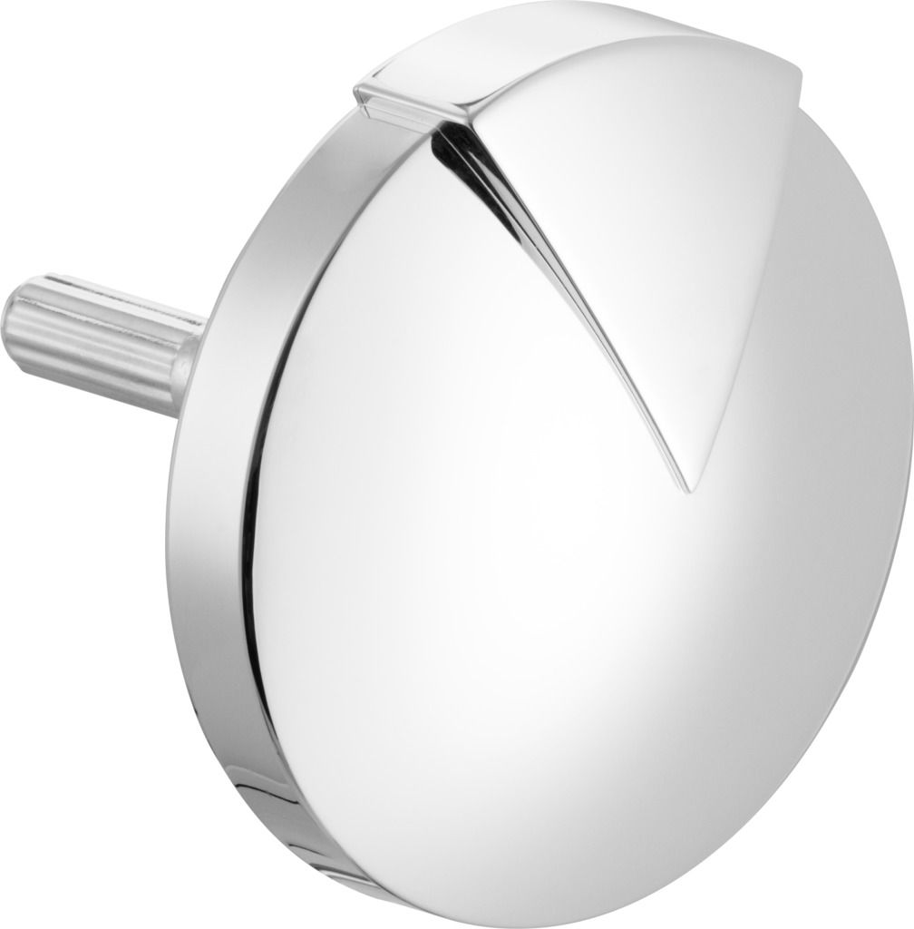 Rosette zu Multiplex-Trio Exzentergarn. verchromt Viega