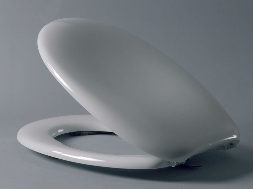 WC-Sitz Fjord mit Deckel weiss m.FastFix Excenterscharnier HARO