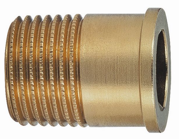 Heimeier Schraubnippel 1/2" flachdichtend
