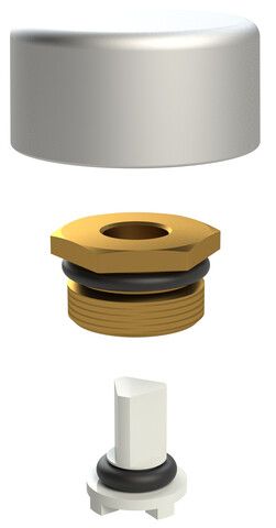 KEMPER FROSTI-Funktionsbelüfter DN15 und DN20