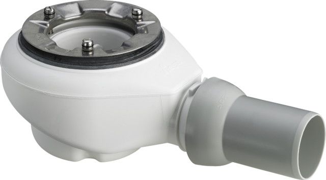 Ablauf Funktionseinheit Tempoplex Plus ohne Abdeckhaube, Ablauf waagerecht