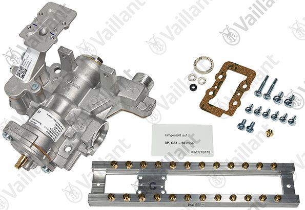 VA Umstellsatz, auf 3P50mbar Vaillant-Nr. 0010026392