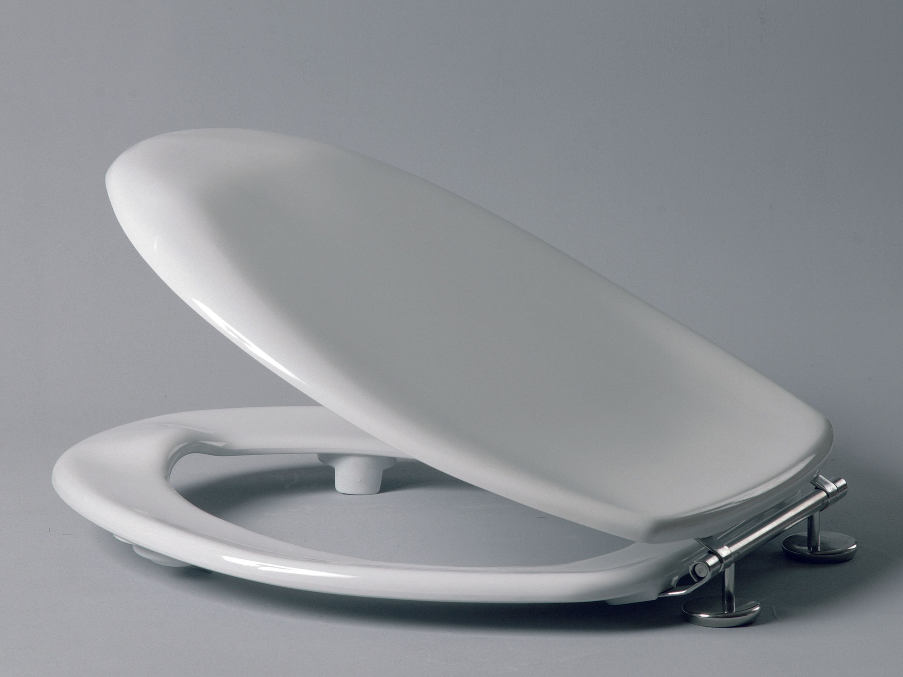 WC-Sitz Sanimed Modell 59 m.Deckel weiss