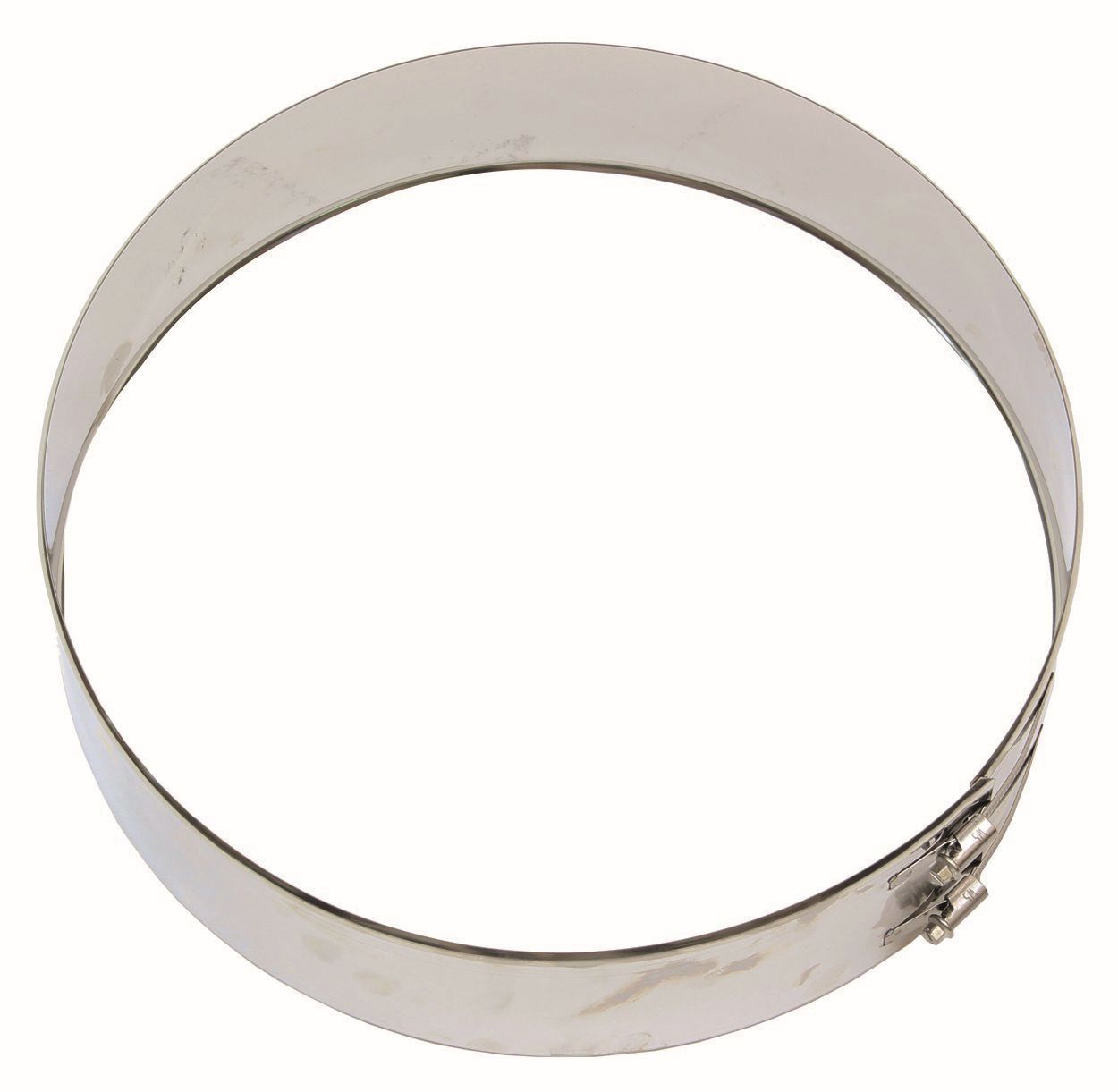 VA Klemmband d:350mm Edelstahl f. Abgassystem Fassade d:250/350 mm