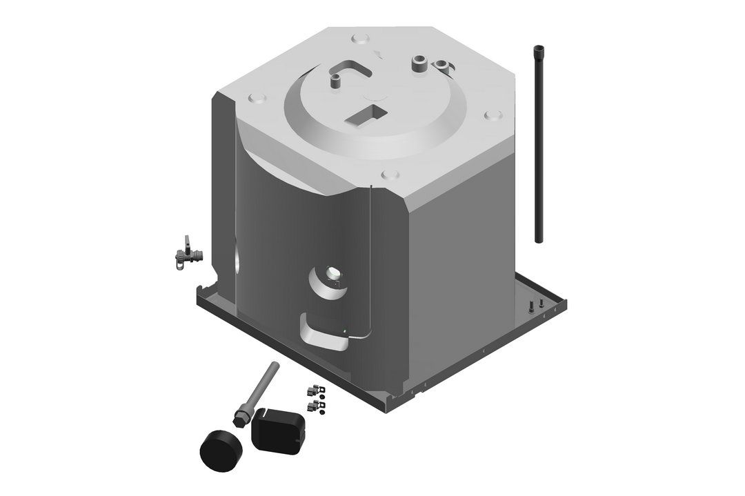 Behälter 120 l für ZBS 22/120S- 2M.