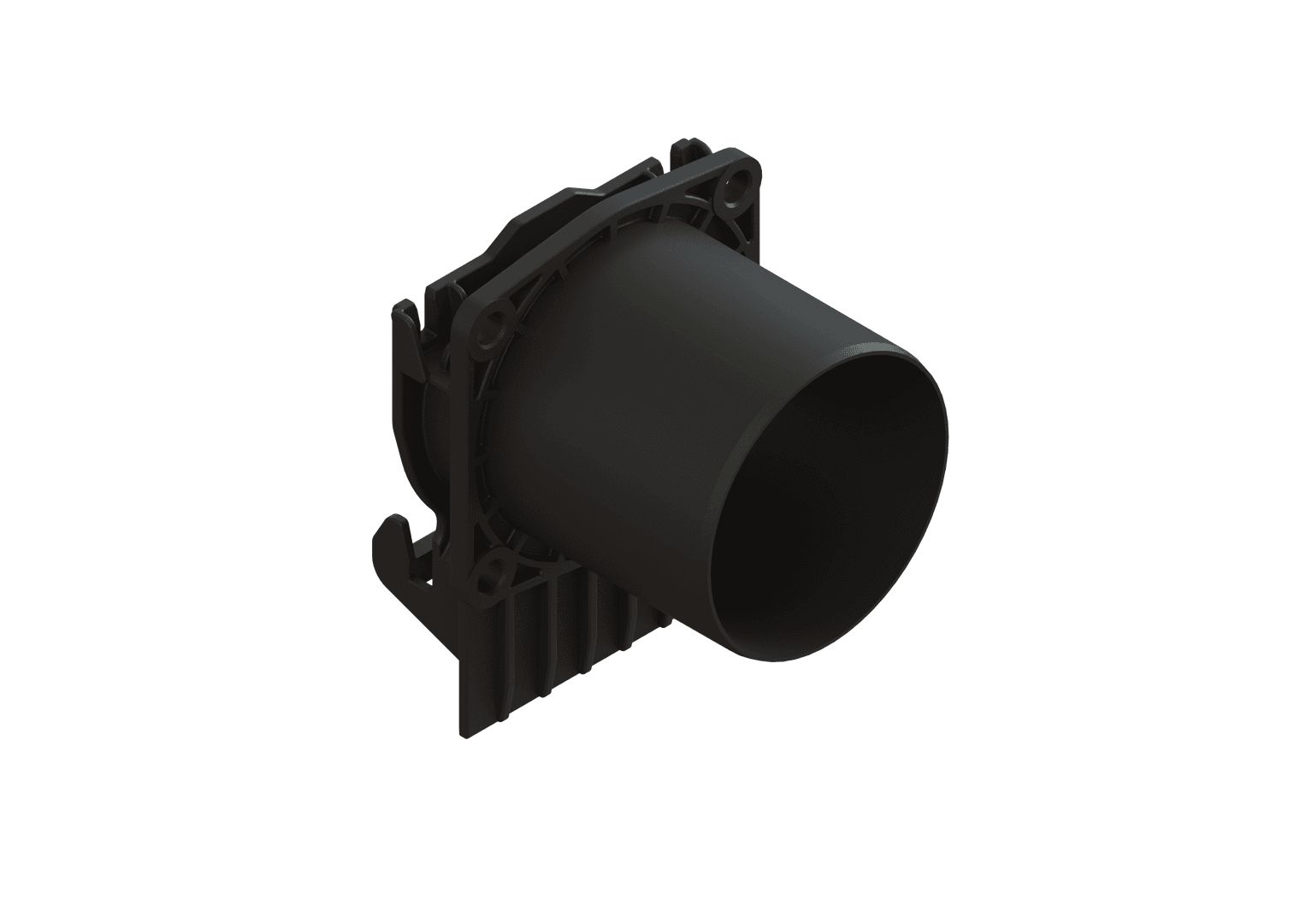 KESSEL-Adapter Platte mit Stutzen