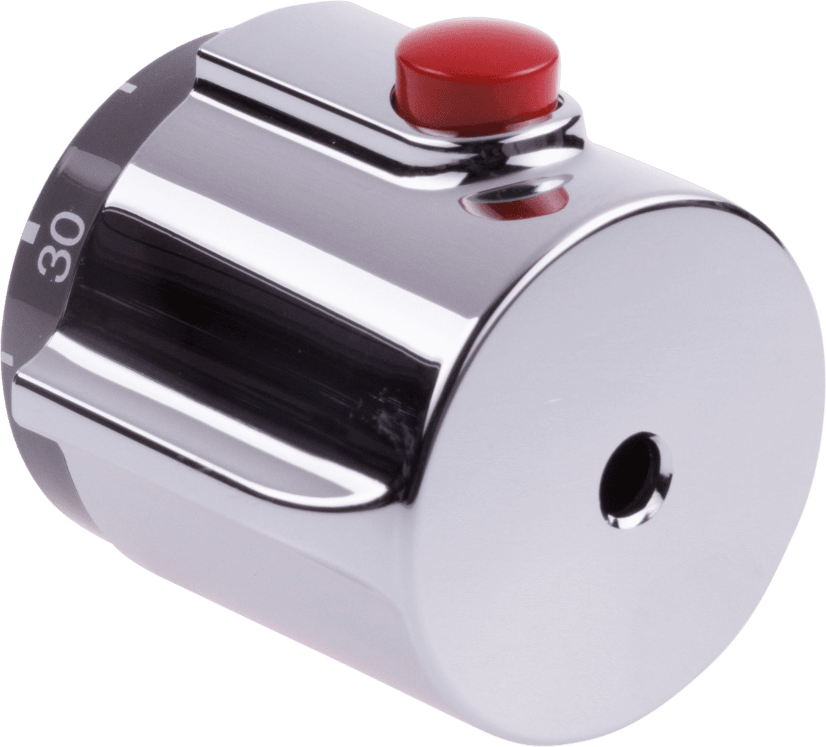 Hansa Temperaturwählgriff verchromt f.thermische Desinfektion