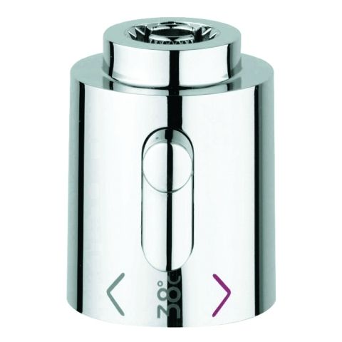 Grohe Temperaturwählgriff Atrio für Thermostat verchromt