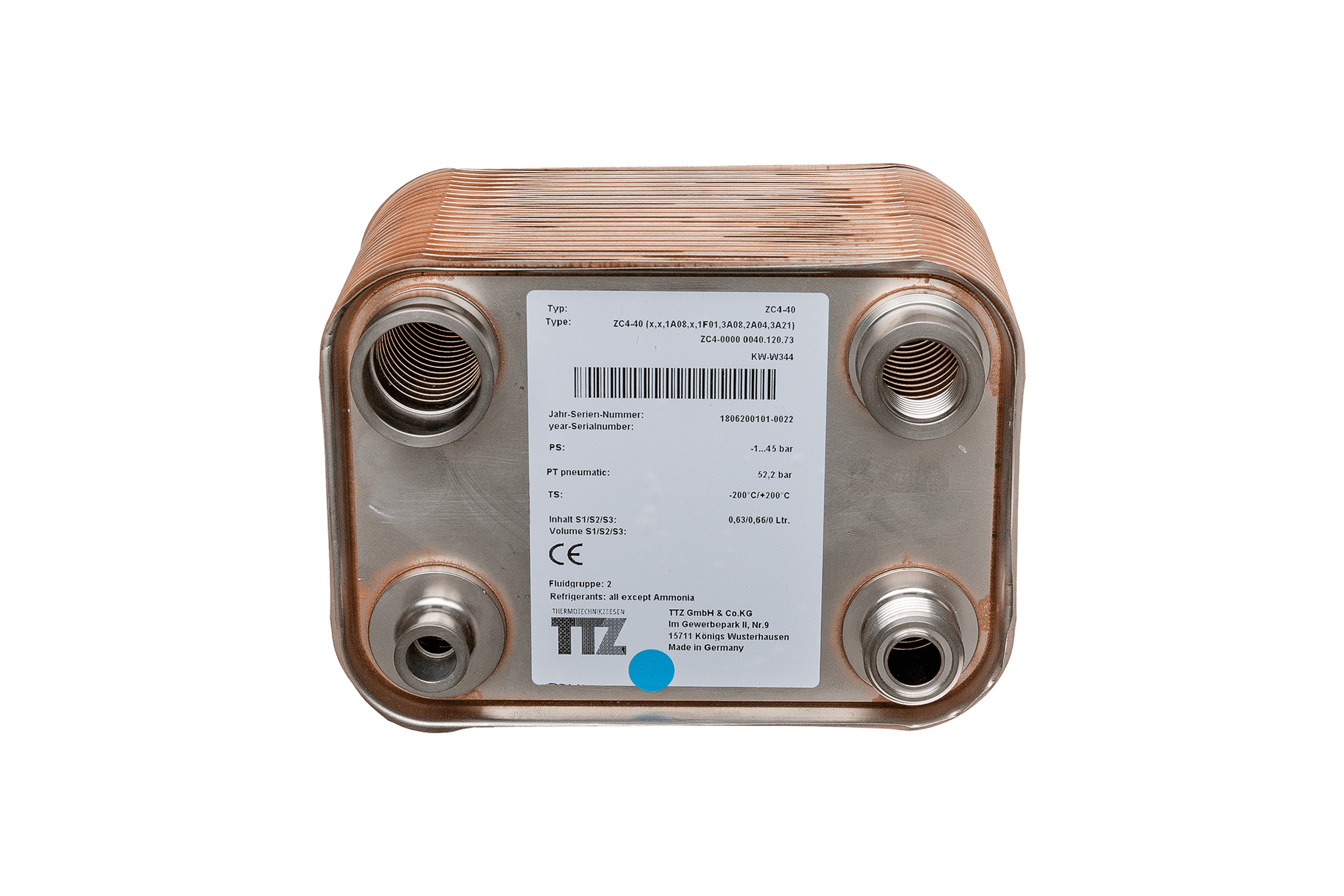 BRÖTJE Wärmetauscher Unterkühler