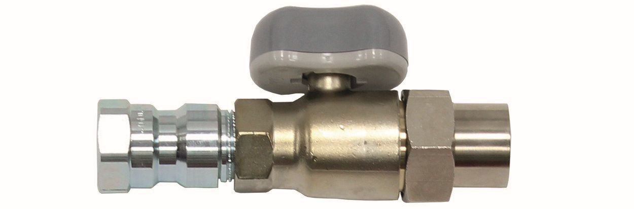 Gaskugeldurchgangshahn 1" Vaillant m.Brandschutzeinrichtung       Nr.300849