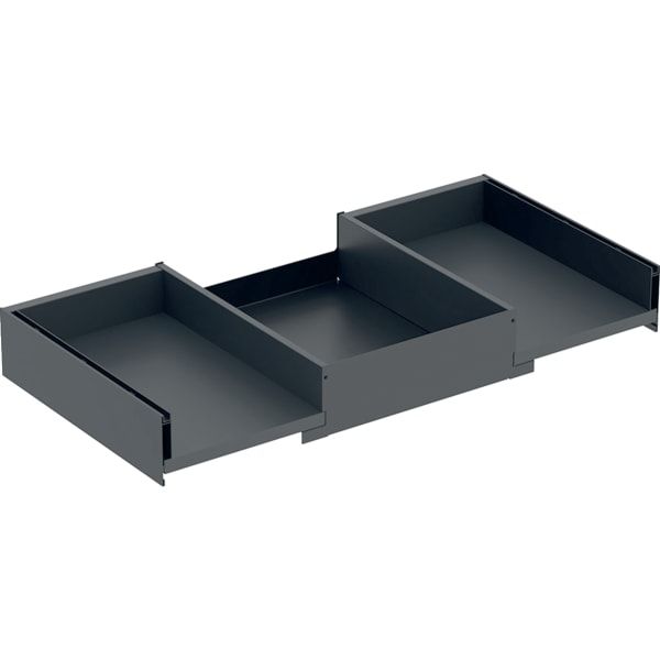 GE Obere Schublade f. iCon Unterschrank für Waschtisch B:75cm, verkürtze Ausld.