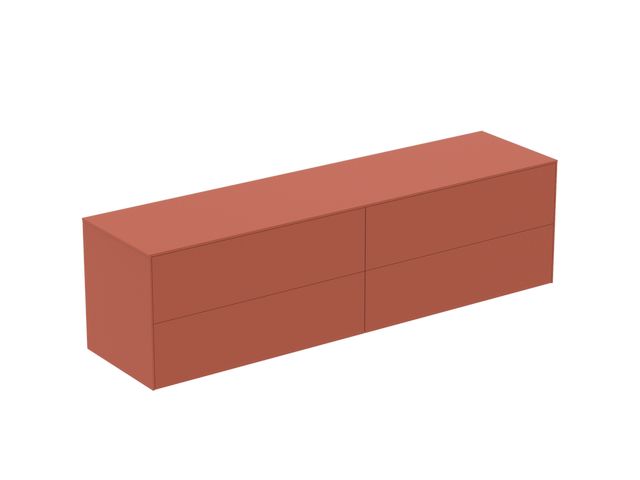 IS Obere rechte Schubladenfront Conca 980x267mm Sunset
