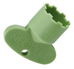 NEOPERL CACHe Serviceschlüssel Kunststoff grün TJ/M18.5X1
