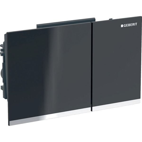 GE Omega60 BetPl., für 2-Mengen-Sp. Square, schwarz / verspiegelt