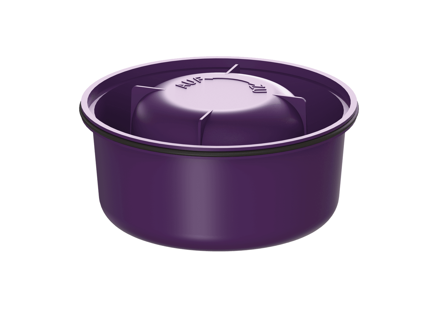 Geruchverschluss-Einsatz Kessel d=100mm 30mm Sperrwasserhoehe