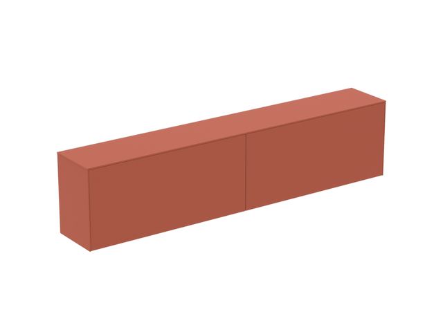 IS rechte Schubladenfront Conca für WTU 1180x536mm Sunset