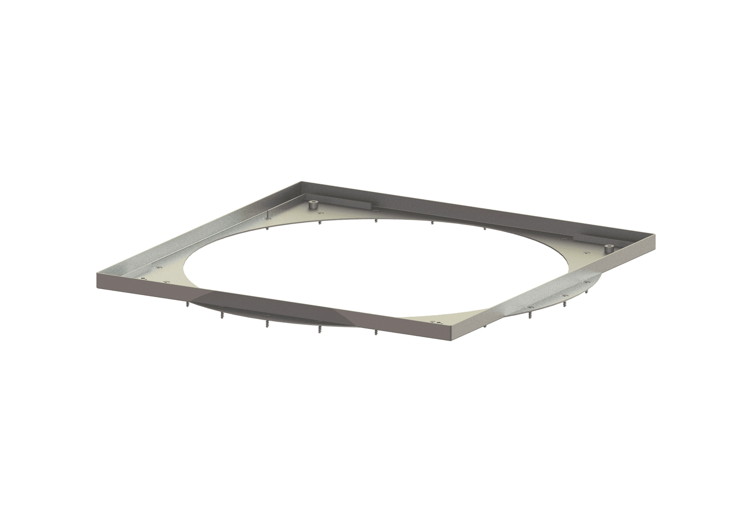 KESSEL-Abdeckplatte Rahmen, K 3, 24 Schrauben, Dichtung