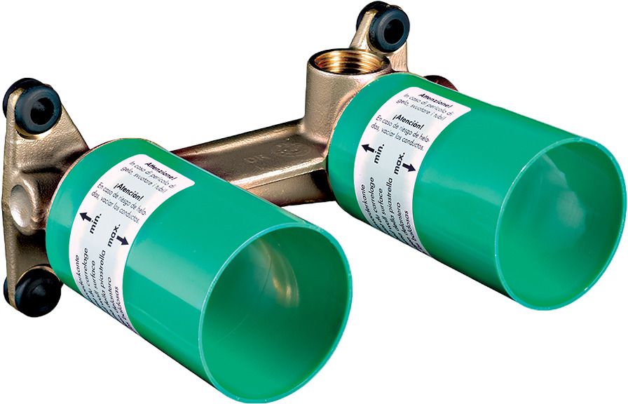 Unterputzteile H.Grohe f.2-Loch-Waschtischwandbatterie