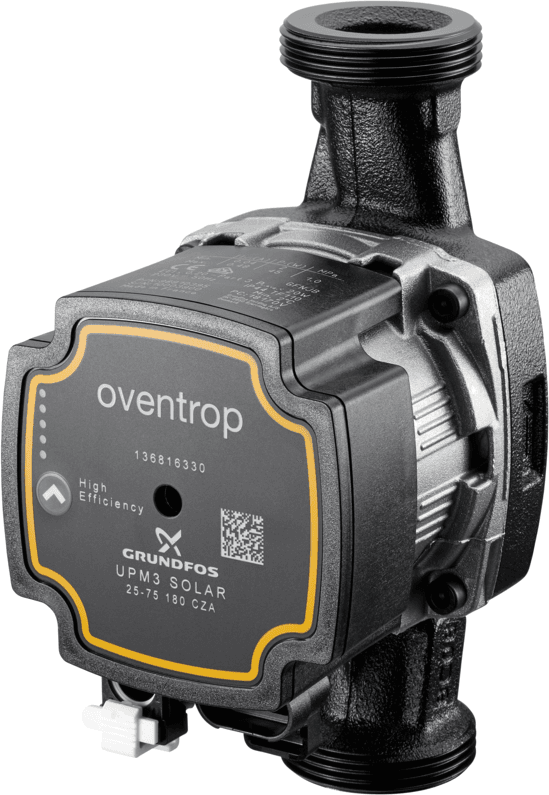 OVENTROP-Hocheffizienzpumpe Grundfos UPM3 W3 Solar 25-75 PWM C 180