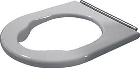 WC-Sitzring Starck 3 Vital Duravit m.Winkelpuffern Scharniere edelstahl we