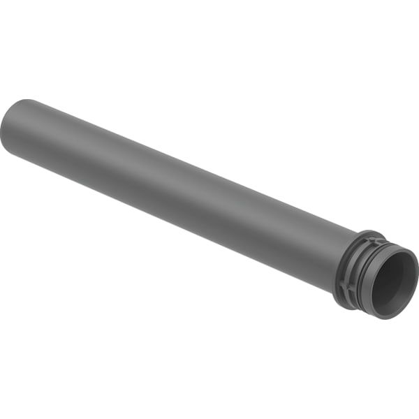 GE Anschlussstutzen mit O-Ring, d32 schwarz matt