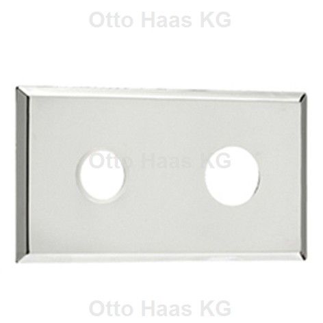 HAAS Abdeckplatte aus Edelstahlmit Kunstoffring zu OHA 4050/4060