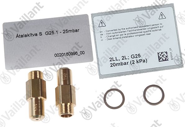 VA Umstellsatz, D=1,90 (LL-Gas) Vaillant-Nr. 0020274833