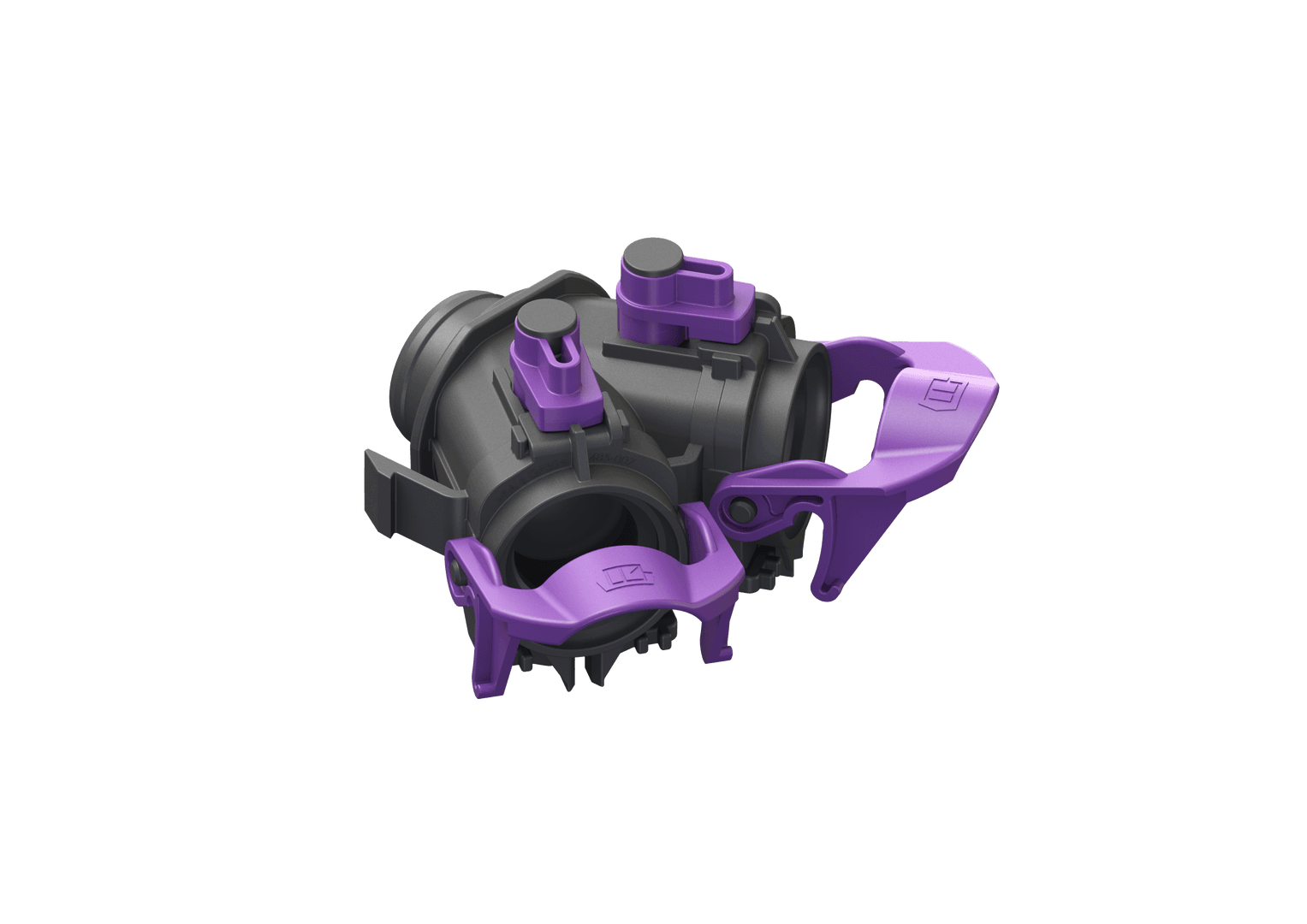 KESSEL-Klappengehäuse Duo, mit Pumpenverbindung