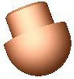 Deckelpuffer weiss zu WC-Sitz clivia plus CLPSSIW VIGOUR