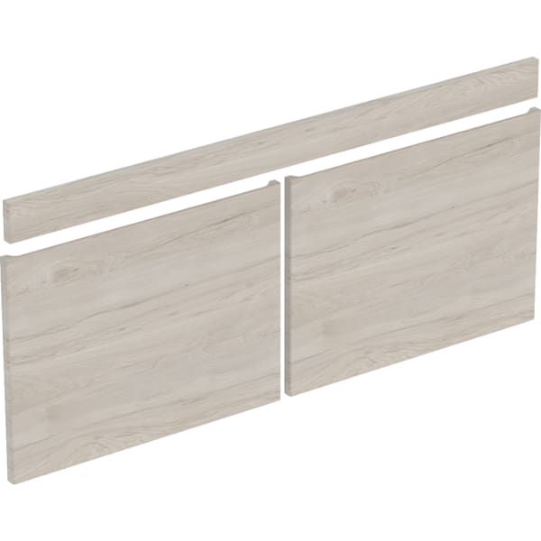 GE Schubladen-/Front Set für Renova Plan US für MDWT, B:130cm, hickory hell