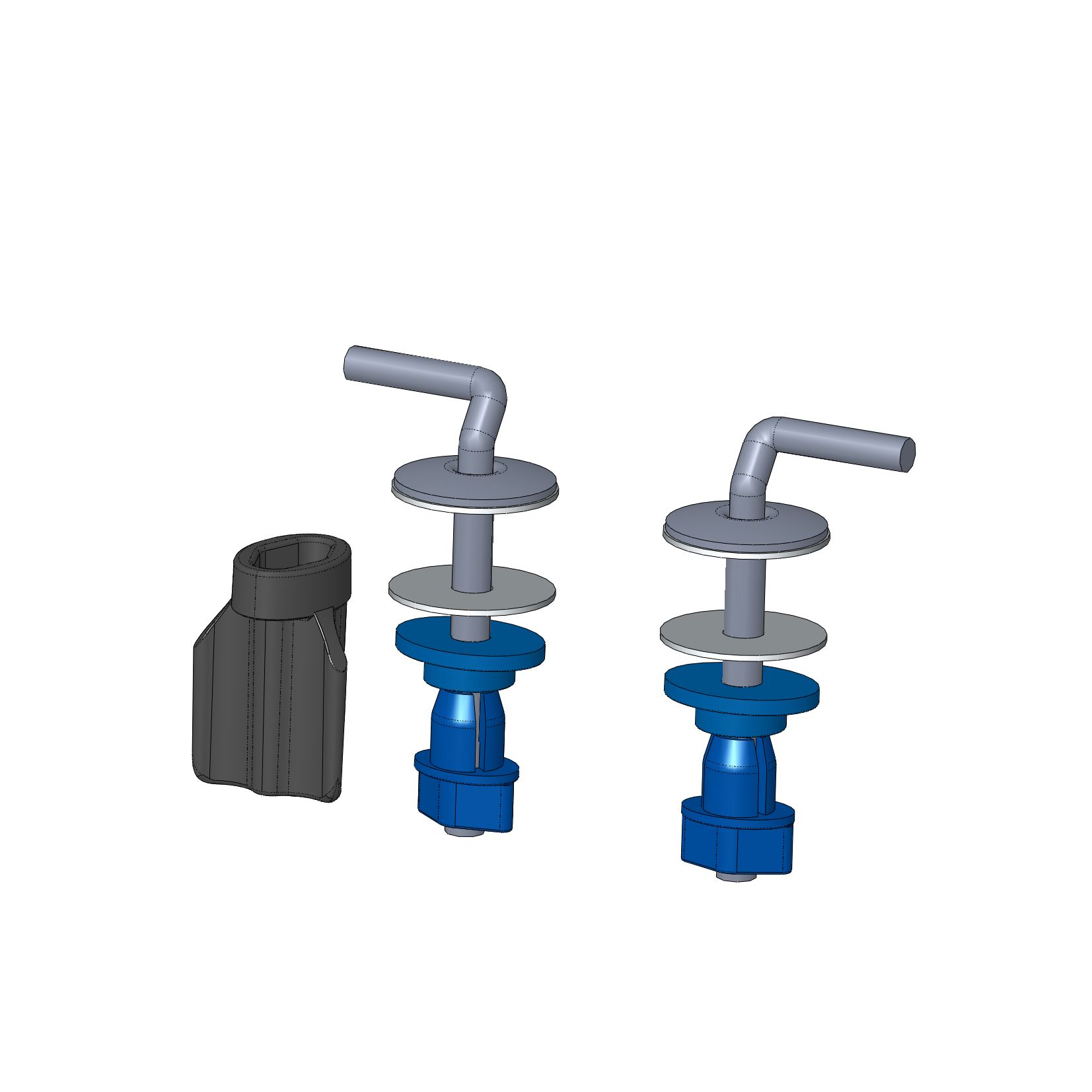 Bügelscharnier zu WC-Sitz clivia CLSSI/BB/MH/PG VIGOUR